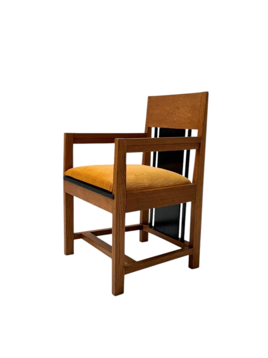 Two Art Deco Modernist High Back Armchairs by Cor Alons, 1927